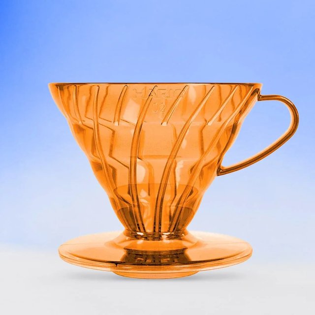 Пуровер V60-02 оранжевий пластиковий